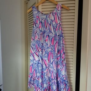Kristen Flounce Dress Lilly Pulitzer 